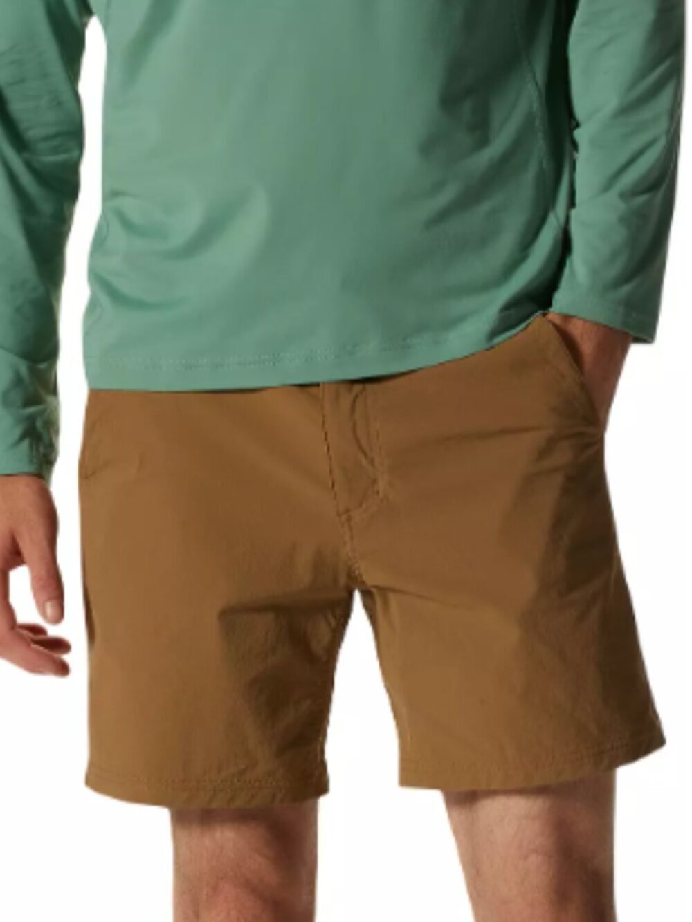MOUNTAIN HARDWEAR Shorts Brown Size 36